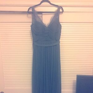 BHLDN Fleur Bridesmaid Dress in Pewter - Like New